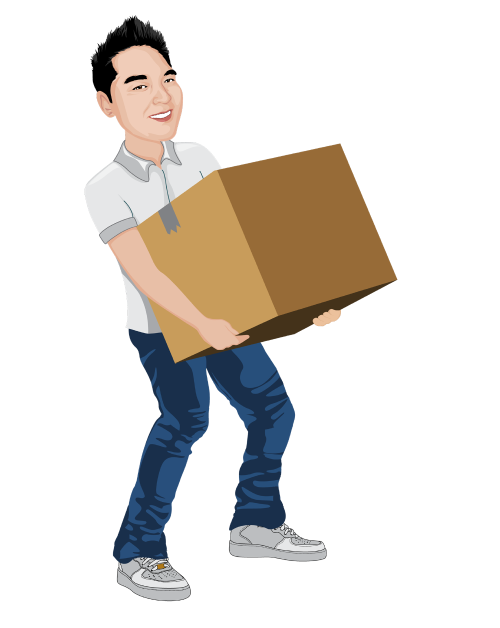 Kirby's Moving Company Logo