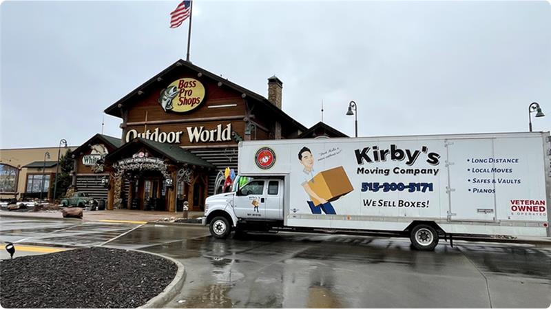 Kirby's Moving Company Truck