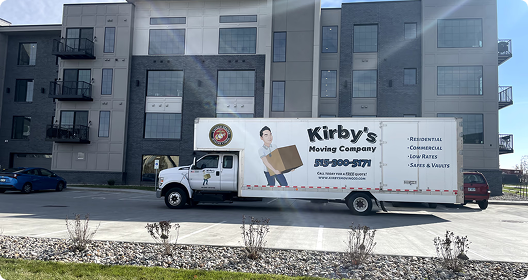 Local Moving services in Ankeny by Kirby's Moving Company