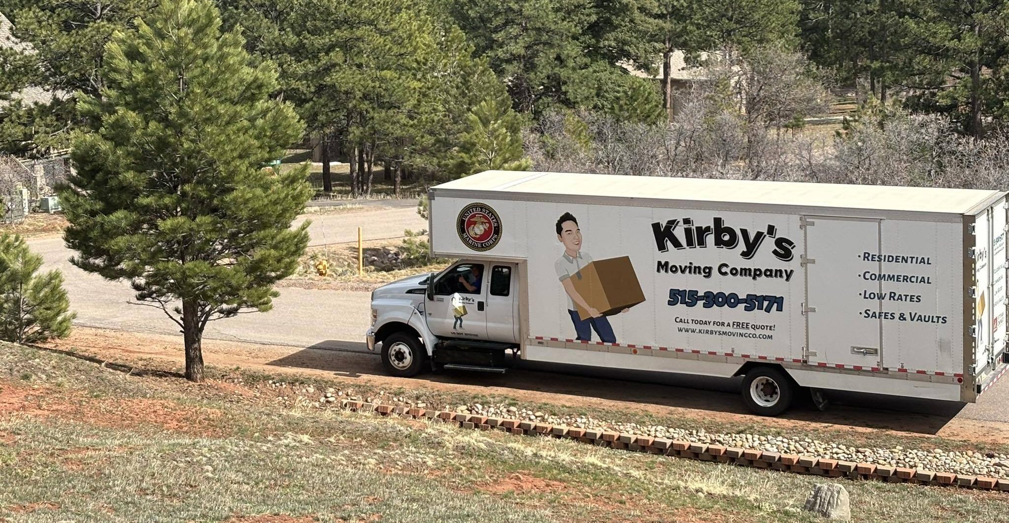 Kirby's moving company in Urbandale, Iowa